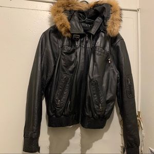 Desert Well Genuine Leather Bomber